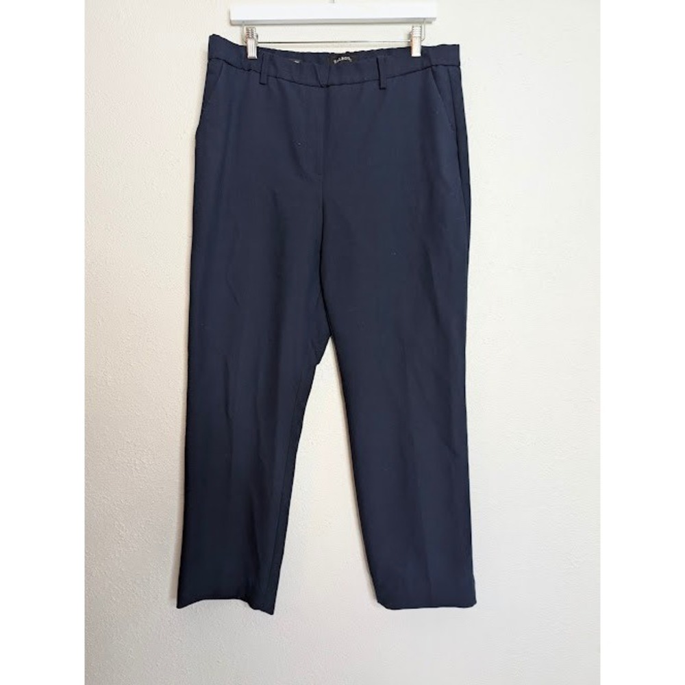 Talbots‎ Pants Women's Navy Cambridge Pull On Size 14 Work Office Stretch